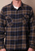 Freenote Cloth - Jepson - Blue Spruce - Model