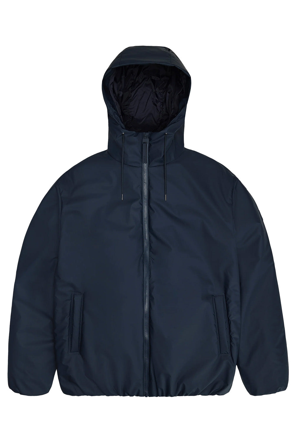 RAINS LOHJA INSULATED JACKET Navy Flatlay