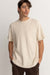 Rhythm - Vintage Terry SS T-Shirt - Natural - Front