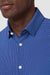 Mizzen + Main - Leeward LS - Cobalt Jared Grid - Detail