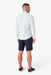 Mizzen + Main - Leeward LS - White Presido Plaid - Back