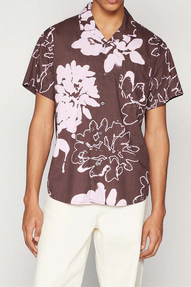 Obey - La Rue Woven - Java Brown Multi - Front