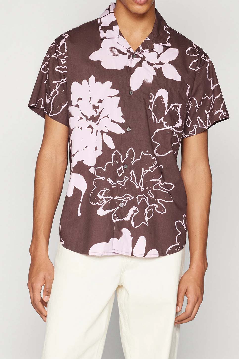 Obey - La Rue Woven - Java Brown Multi - Front