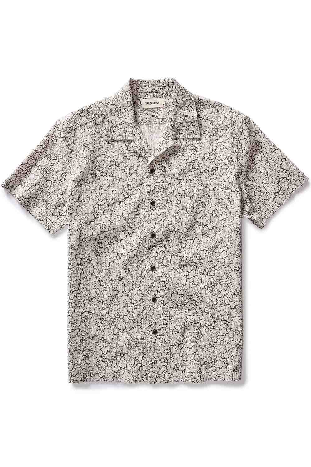 Taylor Stitch - Hawthorne SS Shirt - Tide Pool - Flatlay