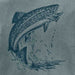 Filson - Frontier Graphic T-Shirt - Faded Sage Salmon - Detail