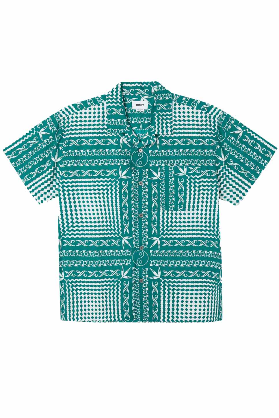 Obey - Cortex Woven - Aventurine Green - Front