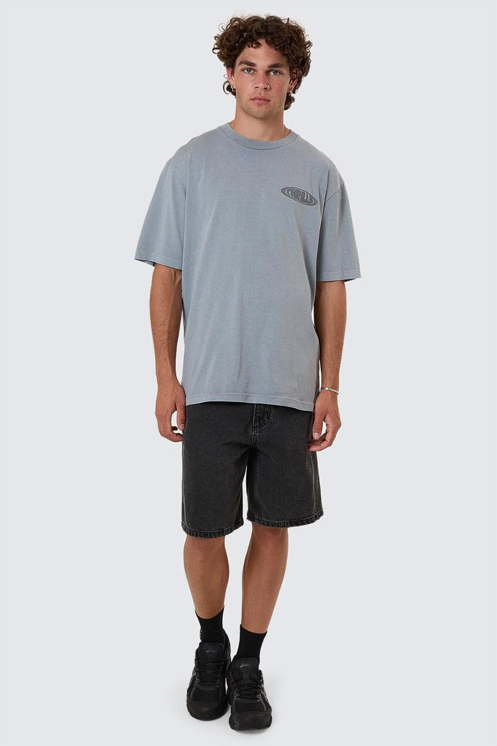 Thrills SHADOWLESS OVERSIZE TEE Smog