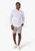 Mizzen + Main - Leeward LS - Lilac Madison Check - Front