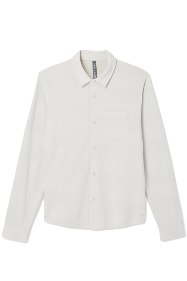 Vuori JEFFREYS OVERSHIRT Heather Grey Flatlay