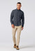 Mizzen + Main - City Flannel - Navy Heather - Front