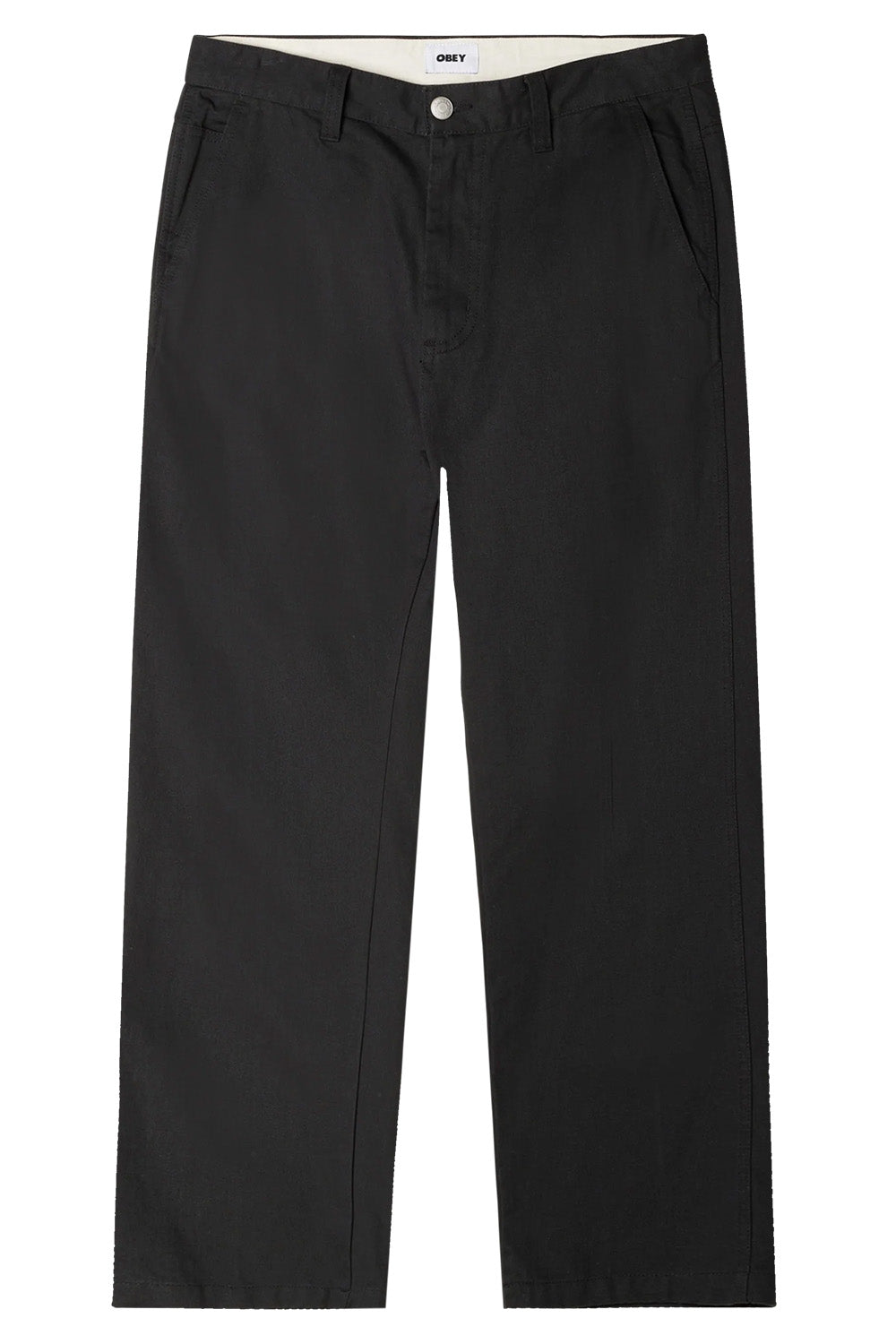 Obey - Hardwork Carpenter Pant - Black - Front