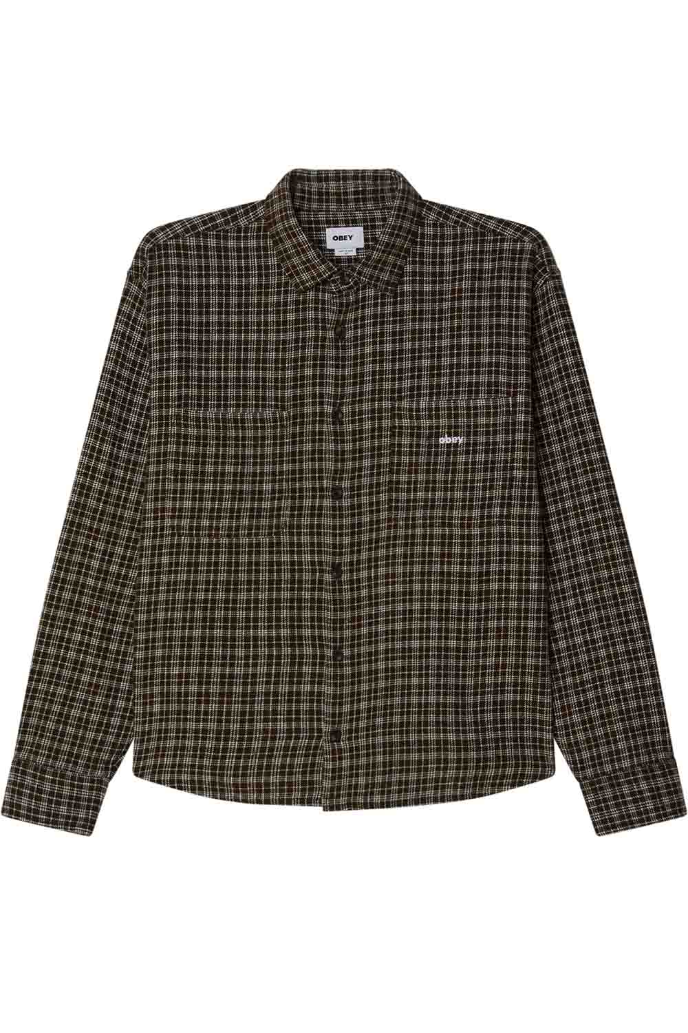 Obey BIGWIG RICK WOVEN Wren Multi Flatlay