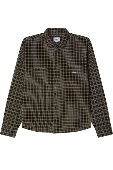 Obey BIGWIG RICK WOVEN Wren Multi Flatlay