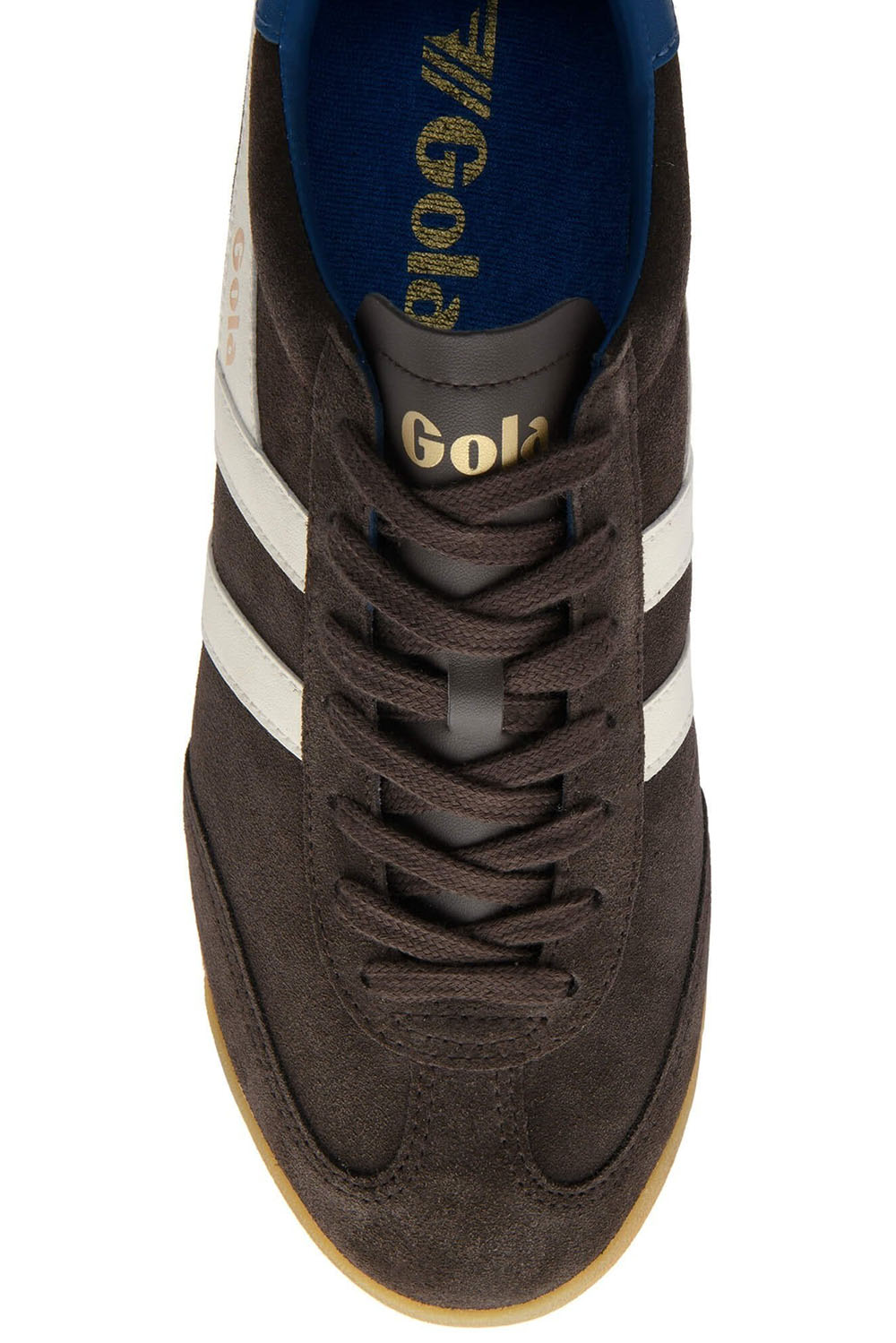 gola torpedo mocha off white marine blue top