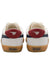 gola varsity plimsolls off white navy deep red gum back