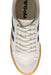 gola varsity plimsolls off white navy deep red gum top