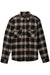 Brixton - Bowery Flannel - Black/Cream - Flatlay