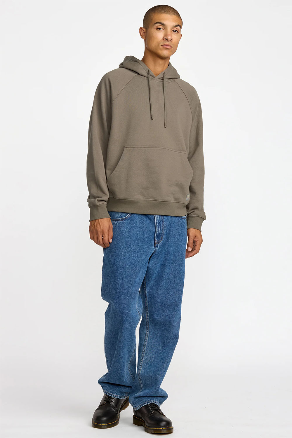 RVCA Dayshift Hoodie Mushroom