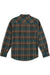 Topo Designs Mountain Shirt Long Sleeve in Beetle Multi — Back view