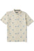 Vissla Cabo Nights Shirt in Vintage White — Front flatlay view