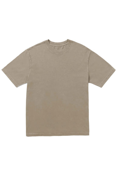 Richer Poorer - Relaxed SS Tee - Warm Grey - Flatlay