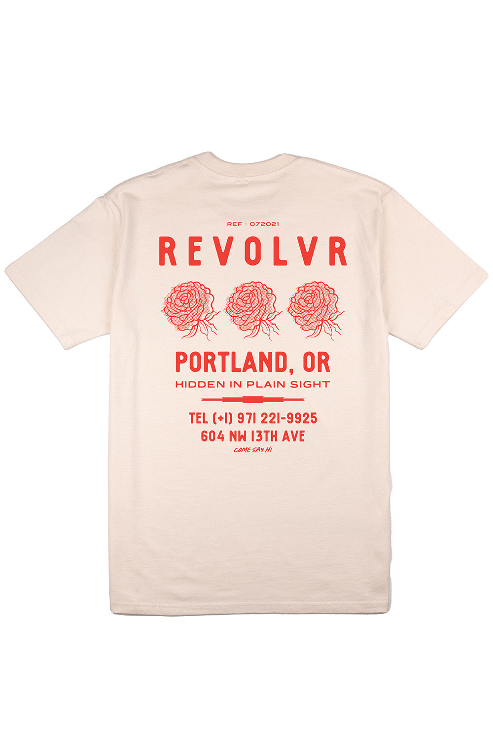 ROSE CITY TEE Ecru