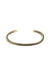 Studebaker Metals Workshop Cuff Lightweight in Brass Patina — Front view