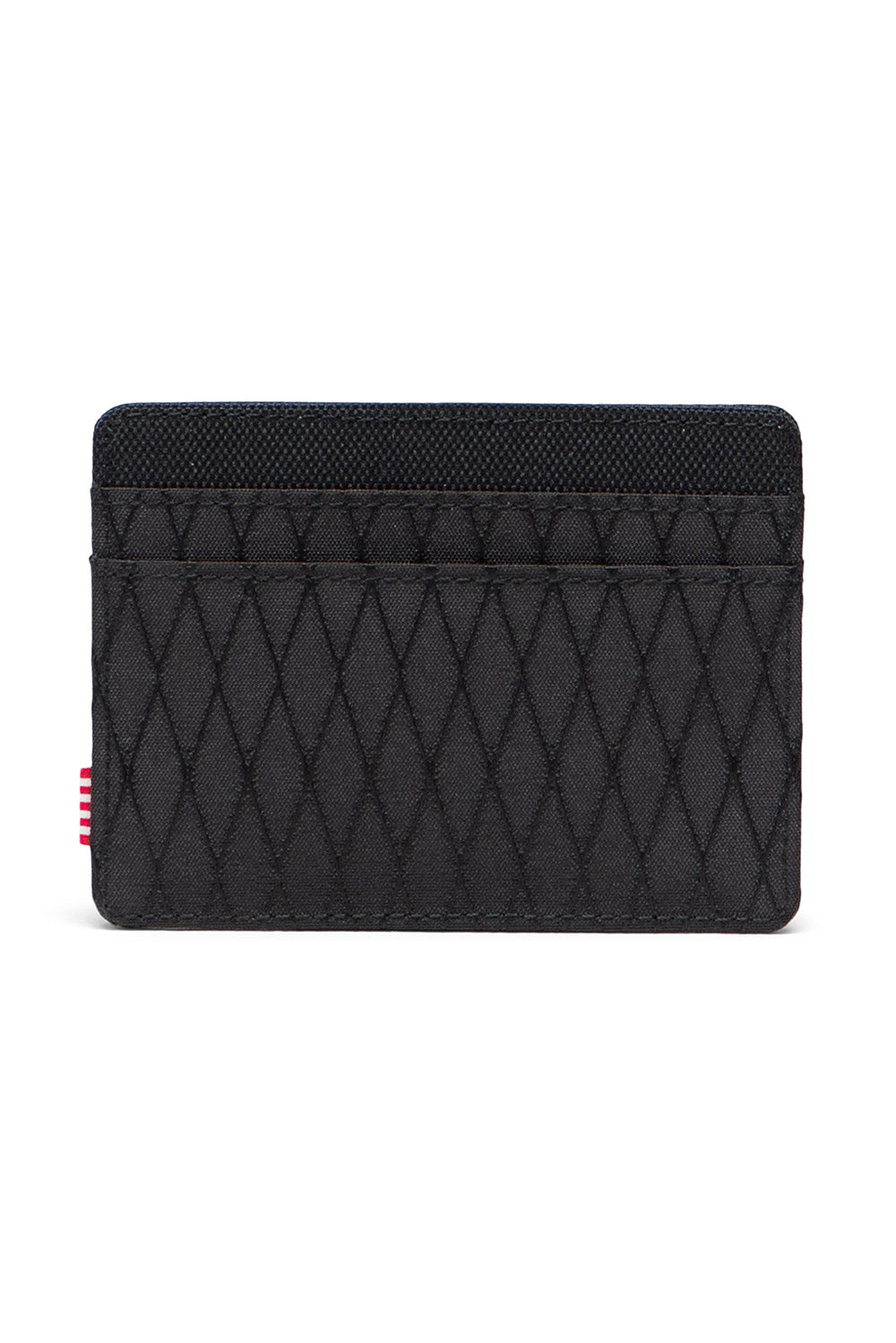 Herschel Supply Co. - Charlie Cardholder - Black Diamond/Black - Back