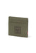 Herschel Supply Co. - Charlie Cardholder - Ivy Green Diamond - Angle