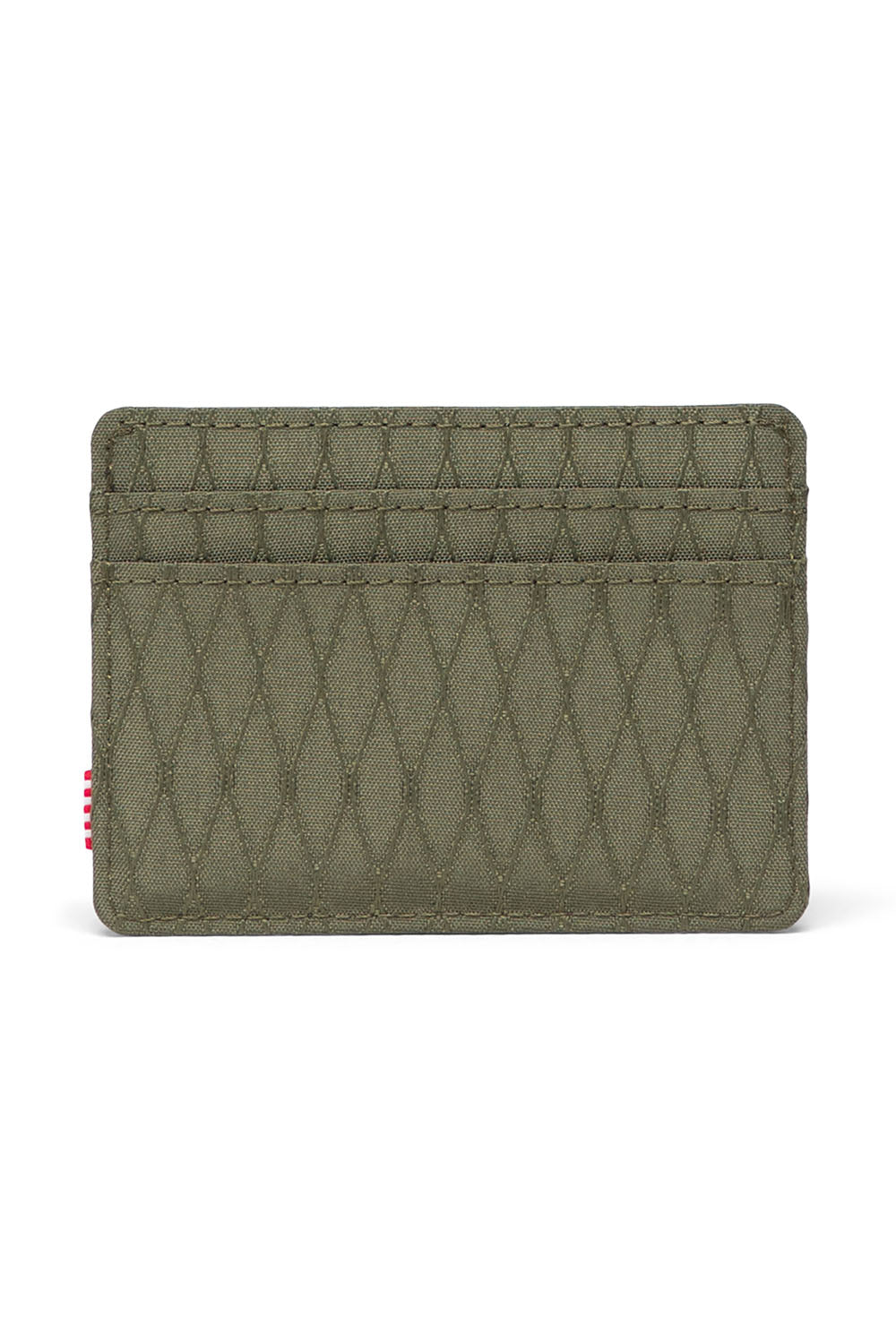 Herschel Supply Co. - Charlie Cardholder - Ivy Green Diamond - Back