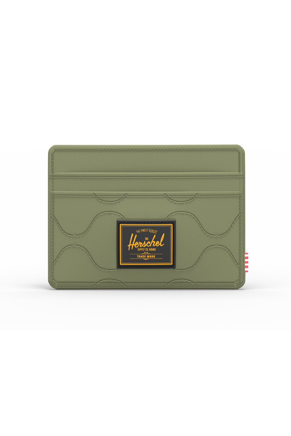 Herschel Supply Co. - Charlie Quilted Cardholder - Loden Green Tonal - Front