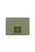 Herschel Supply Co. - Charlie Quilted Cardholder - Loden Green Tonal - Front