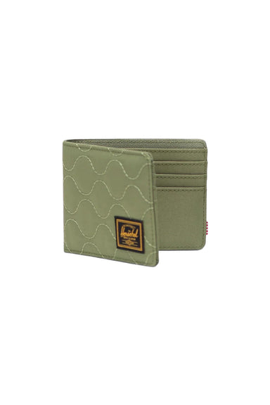Herschel Supply Co. - Roy Quilted Wallet - Loden Green Tonal - Angle