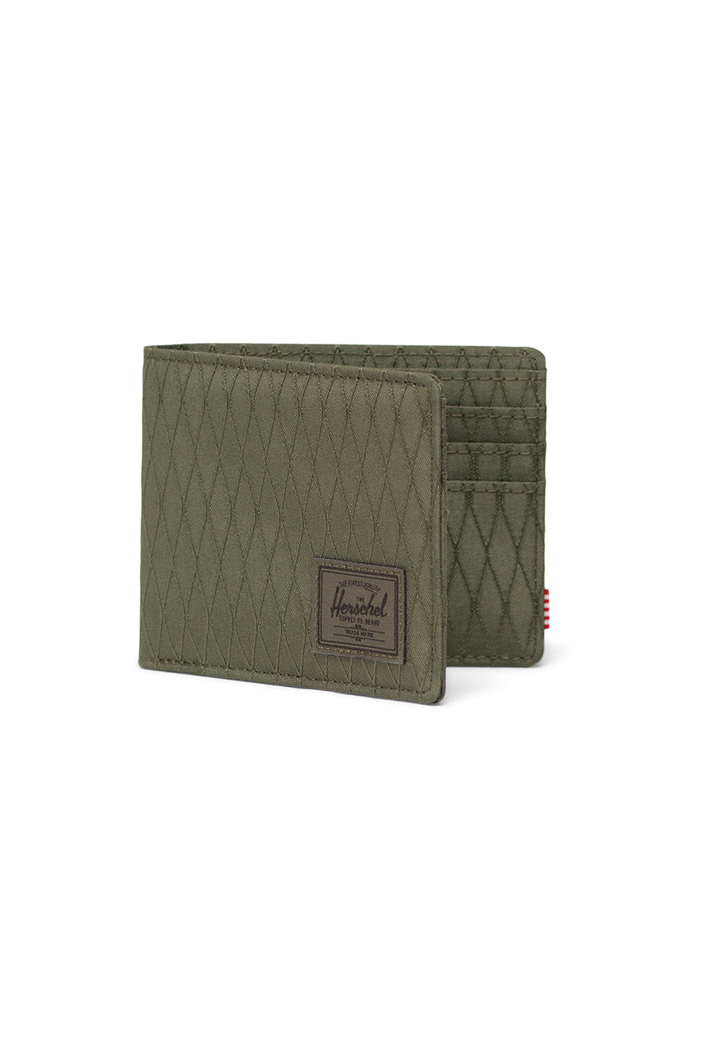 Herschel Supply Co. - Roy Wallet - Ivy Green Diamond - Angle