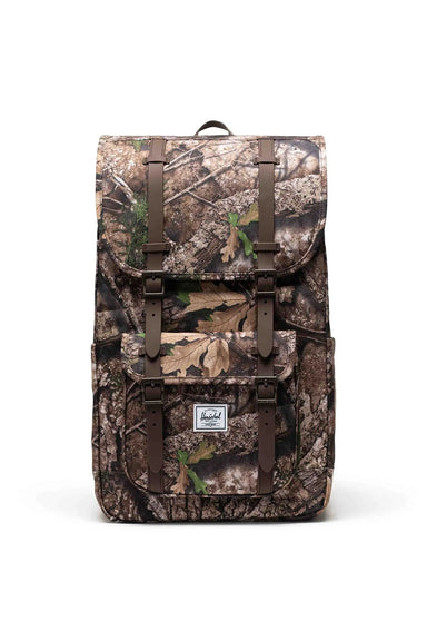 herschel little america backpack realtree front