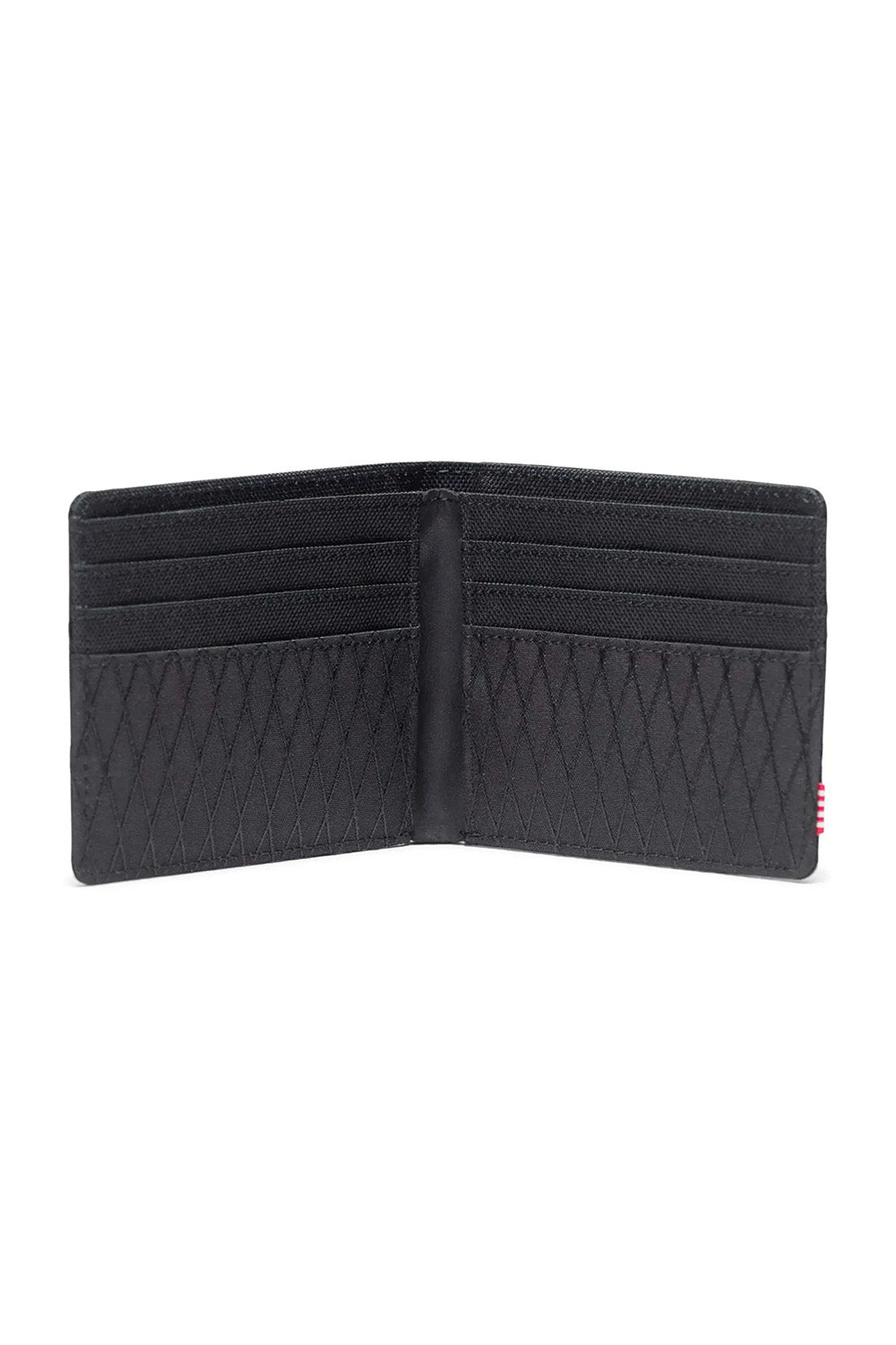 herschel roy wallet black diamond black inside