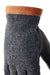 Hestra - Deerskin Wool Tricot - Charcoal/Black - Hem View