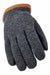 Hestra - Deerskin Wool Tricot - Charcoal/Black - Top View