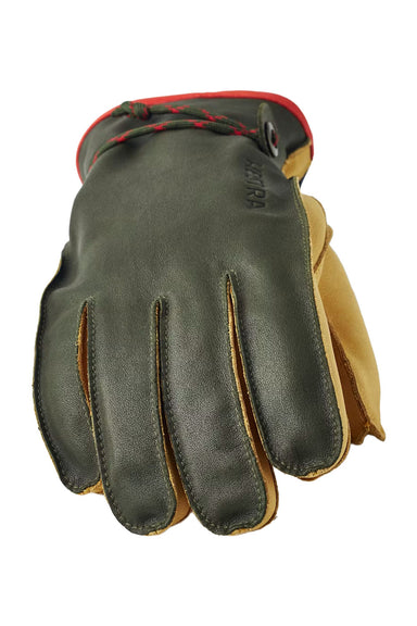 Hestra - Wakayama Glove - Loden/Tan - Top View