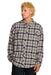 Billabong COASTLINE LS FLANNEL Olive Front