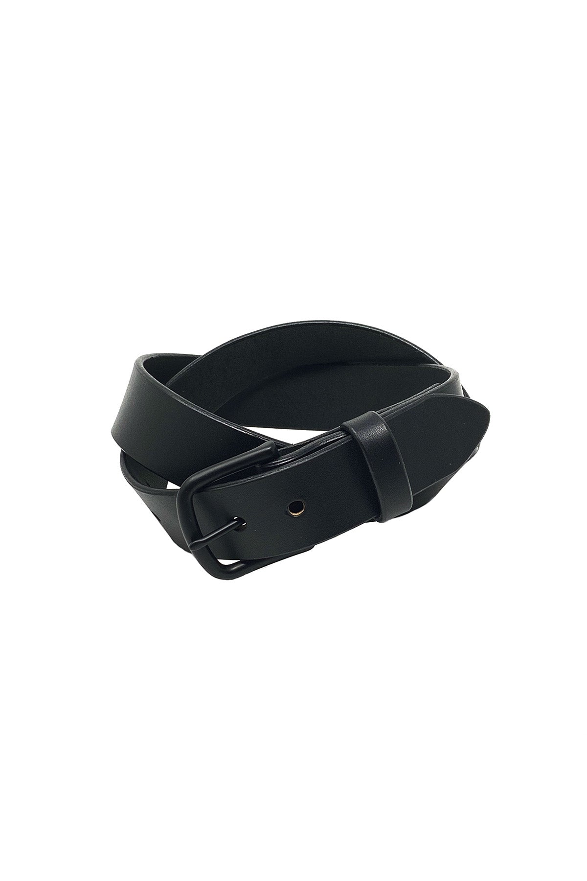Last State Leather - Paniolo 1.5" Belt - Black/Black