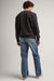 Richer Poorer - Vintage Recycled Fleece Sweatshirt - Mineral Black - Back