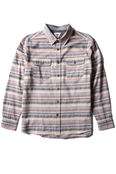 Vissla - Central Coast Eco LS Flannel - Dune - Front