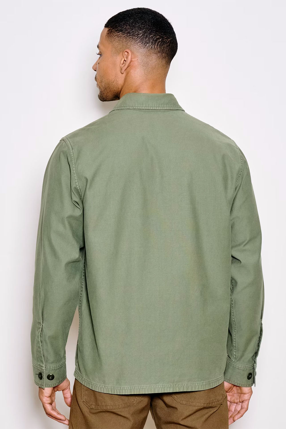 Filson - Field Jac-Shirt - Washed Fatigue Green - Back