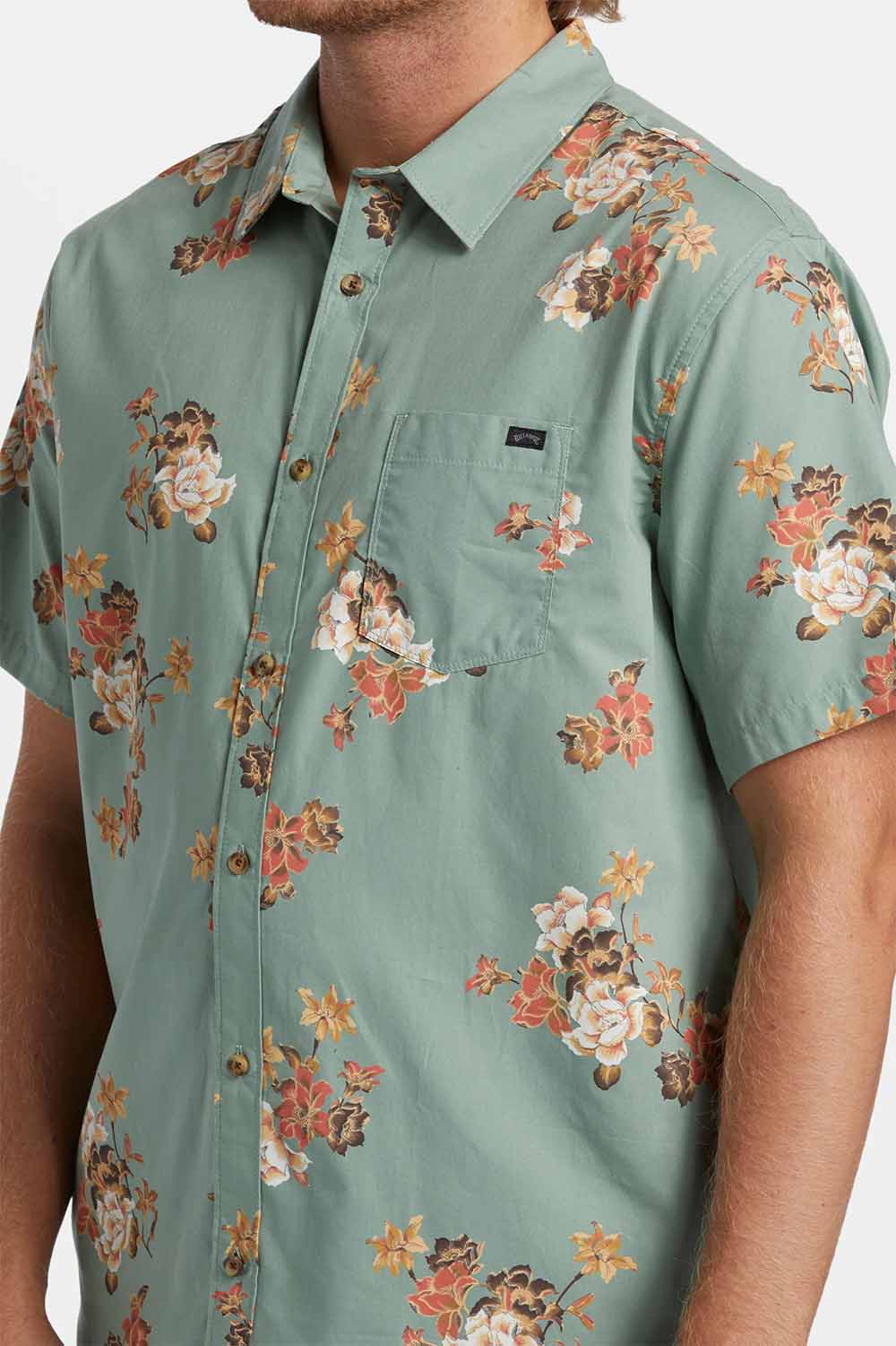 Billabong - Sundays Mini SS - Sage - Detail