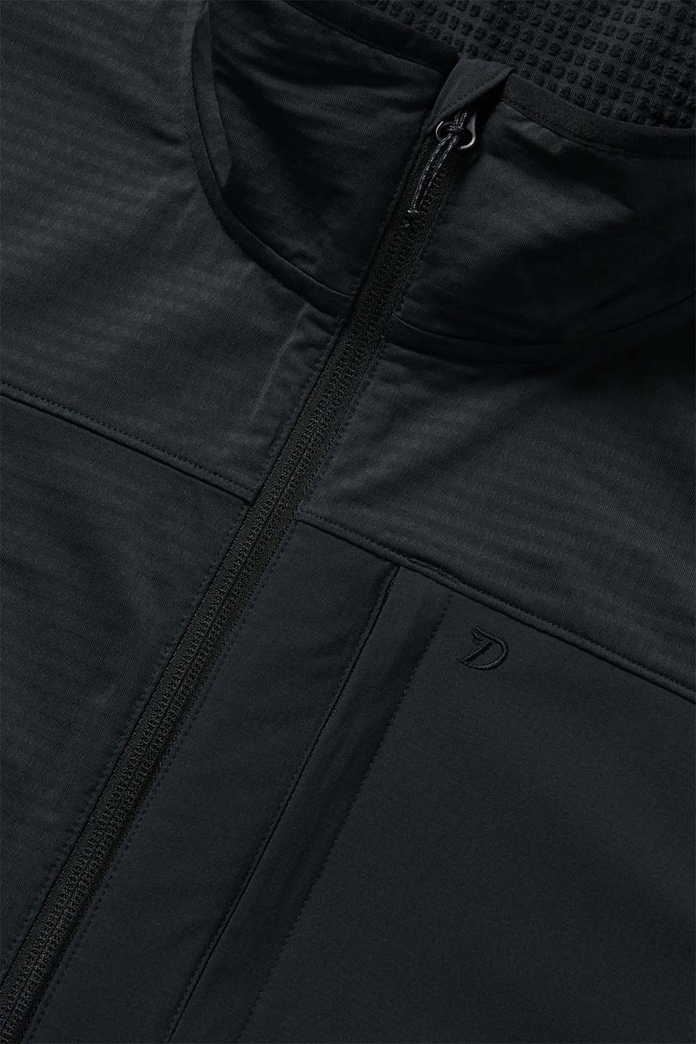 Duck Camp LW GRID TECH VEST Black Detail