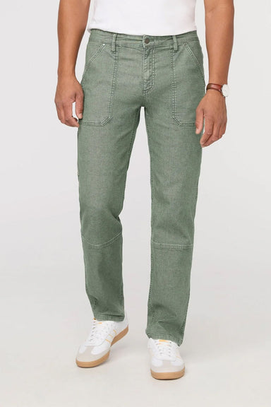 Duer - Stretch Canvas Utility Pant - Pine - Front