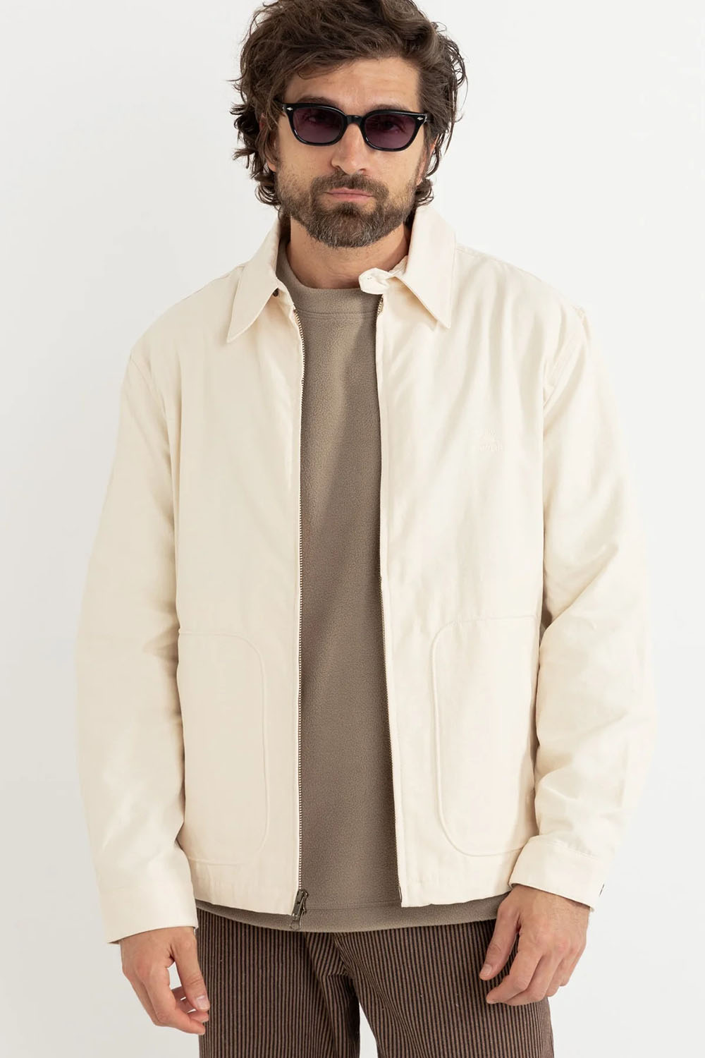 Rhythm - AWAKE JACKET - Natural - Front