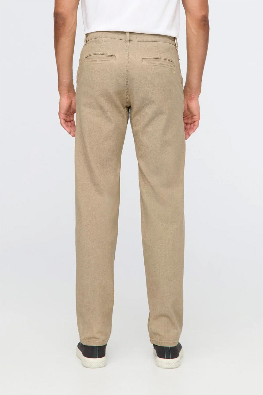 Duer - Stretch Canvas Relaxed Chino - Tan - Back