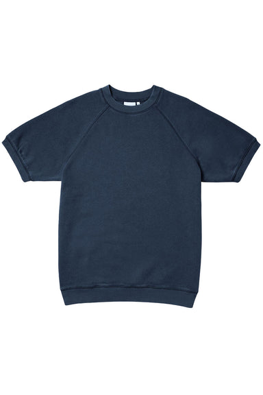 Richer Poorer - Recycled Raglan Sweatshirt - Blue Nights - Flatlay